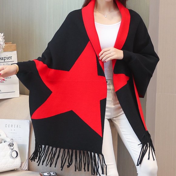 DOUBLE SIDED WRAP RED/BLACK - Picture 7 of 12